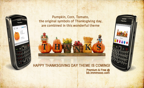 <b>Thanksgiving day for bb 95xx, 96xx themes</b>