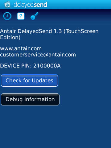 Antair DelayedSend V1.3 for Torch apps