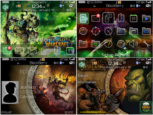 World of Warcraft for 89,96,97 themes