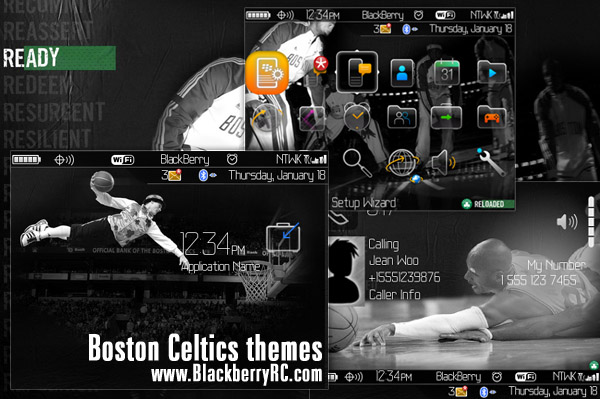 Boston Celtics themes os5.0