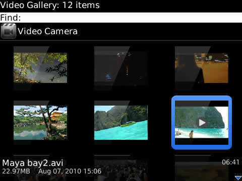 mVideo Gallery