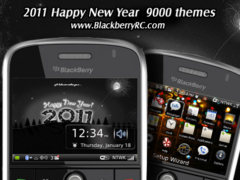 2011 Happy New Year 9000 themes os4.6