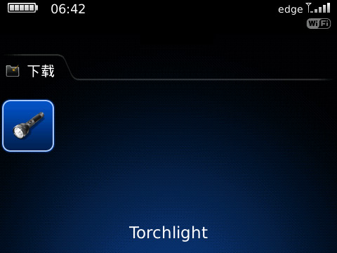 Torchlight apps for blackberry