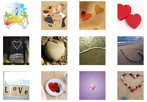 <b>Happy Valentine's Day 360x400 wallpapers pack</b>