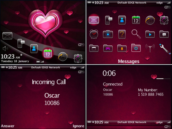 Love Is Love for 9670,9780 themes os6.0