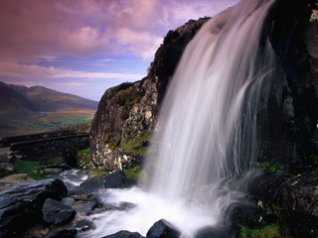 the Republic of Ireland - Waterfall