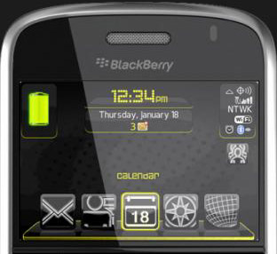 Muzik Blackberry Bennu themes