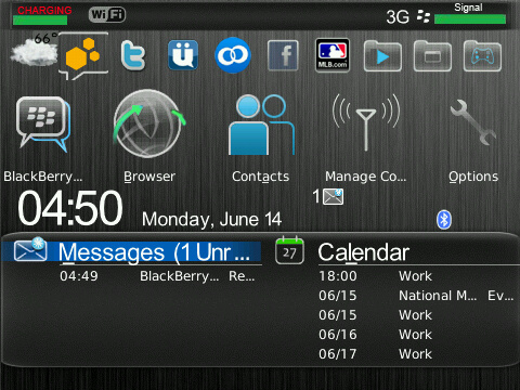 Simple and Professional for blackberry themes