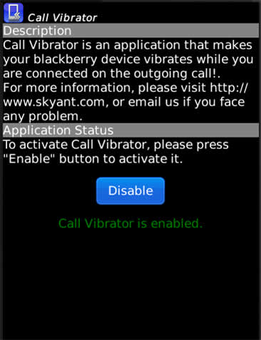 Call Vibrator v1.0.1