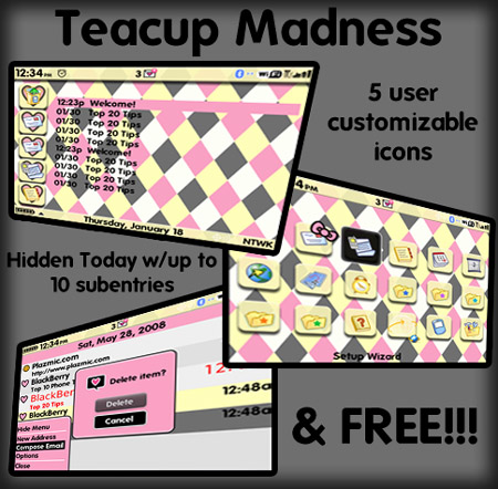 Teacup Madness for BB 9700 themes