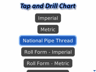 Tap and Drill Chart v2.0