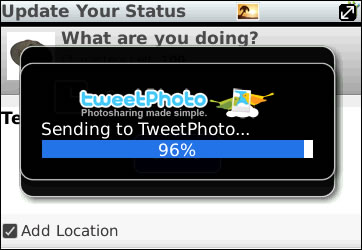 TweetPhoto apps for blackberry