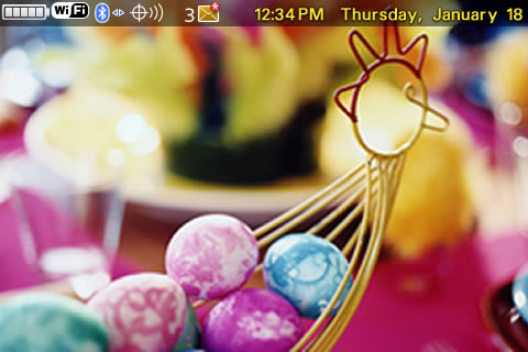 Easter Eggs for 9000 Bold themes