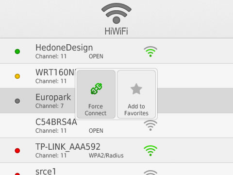 HiWiFi for blackberry apps