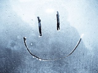 Hd glass drops smiling face wallpaper