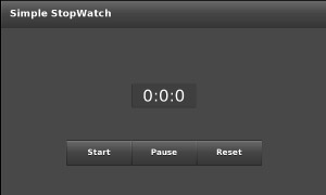 free Simple StopWatch v2.1.0 for playbook apps