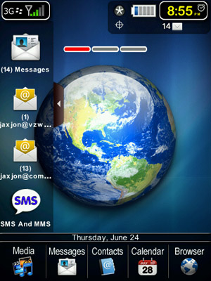 free Jet themes for blackberry 95xx