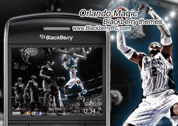 Orlando Magic themes for bb 89,96,9700