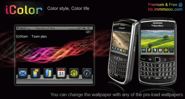 iColor 9650, 9700 Themes