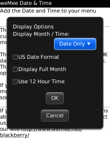 Wemee Date and Time v1.1.0