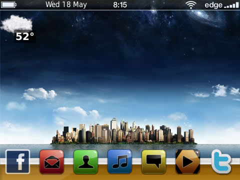 Slick for 9800 torch themes