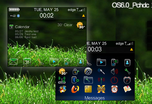 OS6.0 icon PCHDC for blackberry themes