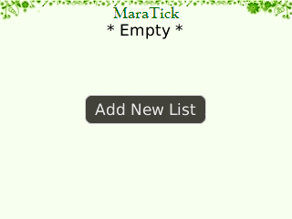 Mara Tick applications for blackberry