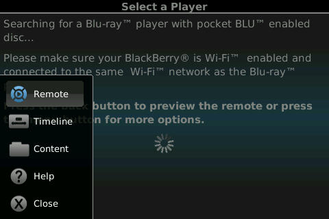 PocketBLU applications for blackberry