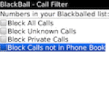free BlackBall for blackberry apps