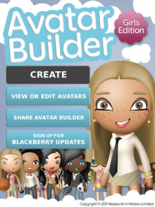 Avatar Builder Girls Edition