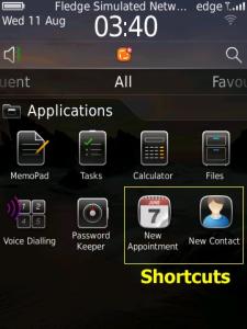 Shortcut Manager v1.0.2 for 98xx apps