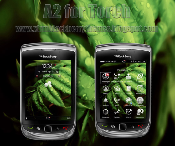 A2 Premium for Torch 9800 Themes
