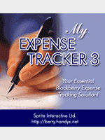MyExpense Tracker 3 v1.1 for blackberry 9780 apps