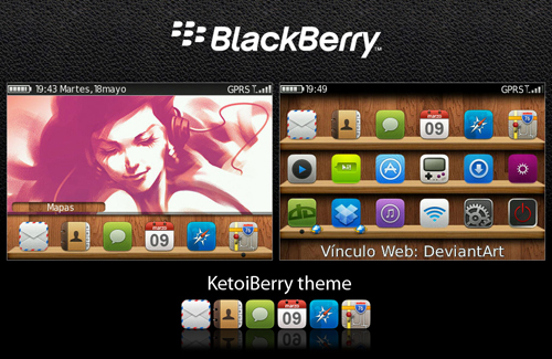 KetoiBerry for Blackberry 9000 bold Themes