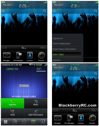 Digital Nightlife os6.0 blackberry 9800 torch the