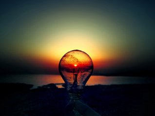 Sunset in the Bulb