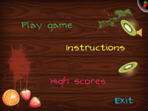 Ninja Fruit Bash v1.0.2 for BB gmaes