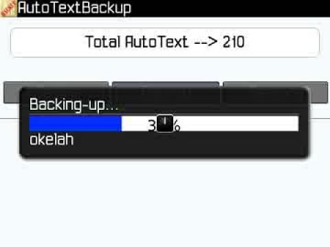 Autotext Backup v1.0 for 9900 apps