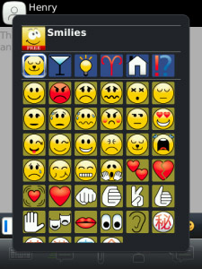 Easy Smiley Pack v1.6.6 For Blackberry Messenger 