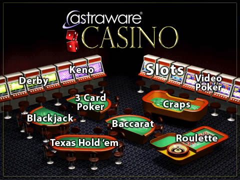 Astraware Casino games for blackberry