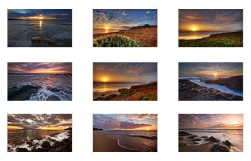 Beach Sunset - Windows 7 theme for playbook wallp