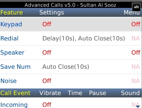 Advanced Calls 5.0