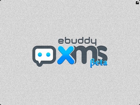 eBuddy XMS 1.0 application for blackberry