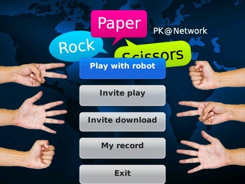 Rock Paper Scissors - BBM edition for playbook