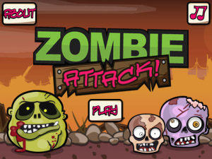 free Zombie Attack v1.1.41 games for blackberry (OS4.7-7.0)