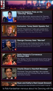 E! News Now v1.0 for BlackBerry PlayBook