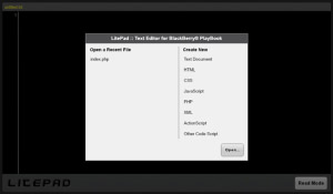 LitePad v1.0.5 for playbook apps