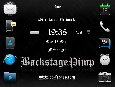 BackStagePimp for bb 85xx,9300 3G themes os5.0