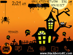 Halloween 2011 Ani. blackberry themes (Free Trial