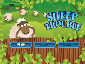 Sheep Trouble v1.0.1 for blackberry 320x240 games